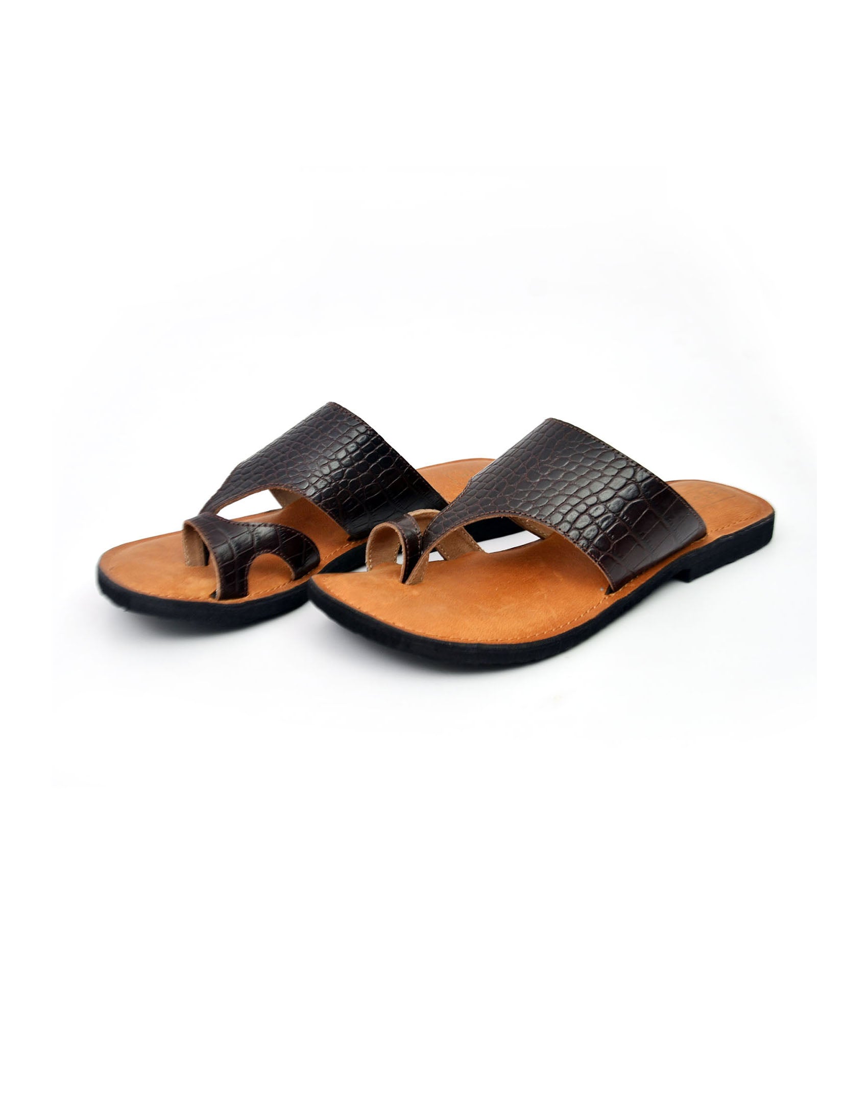 Tony Toe-loop Chocolate Men's Sandals