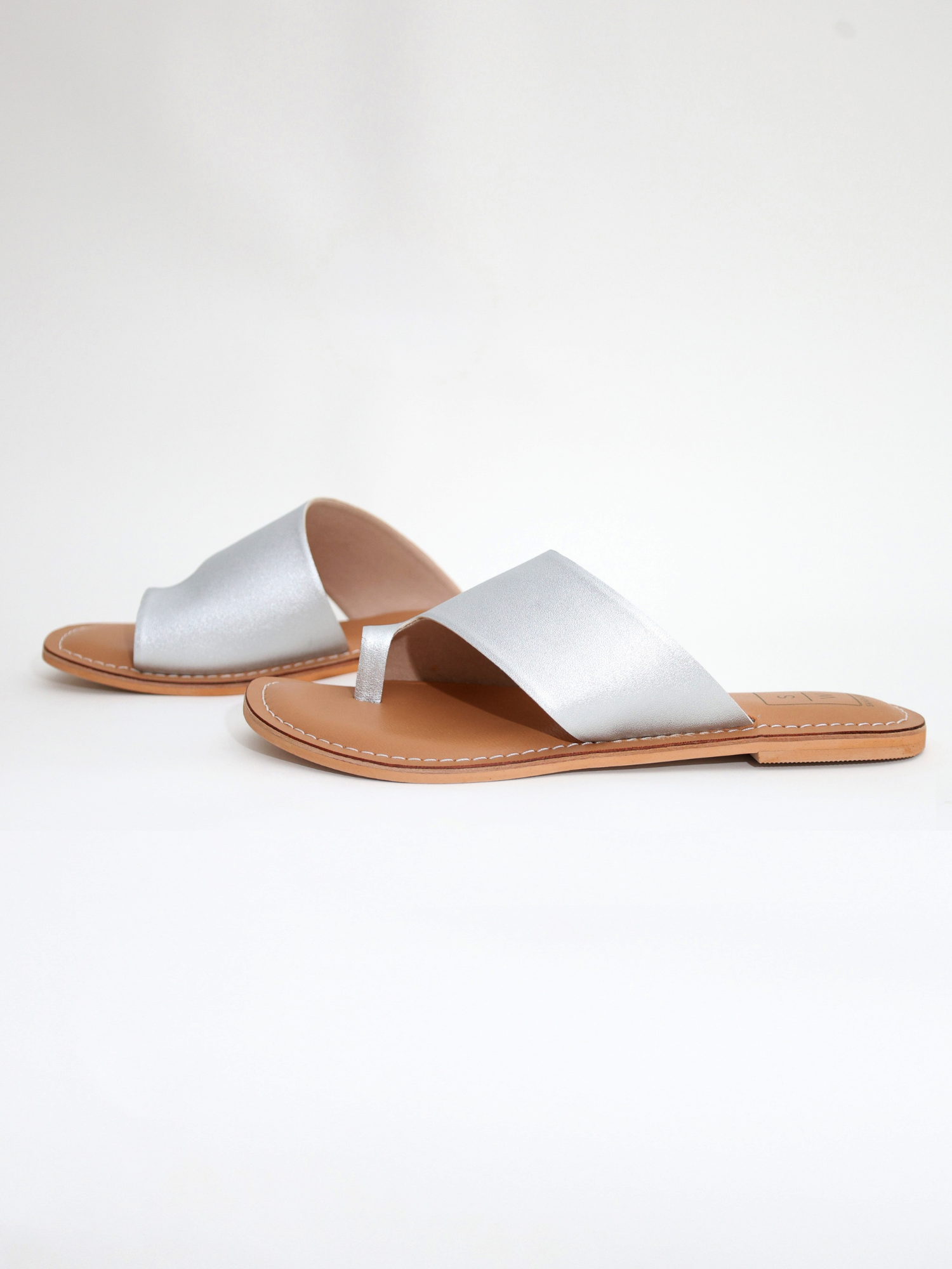 Isla Dull Silver Sandals