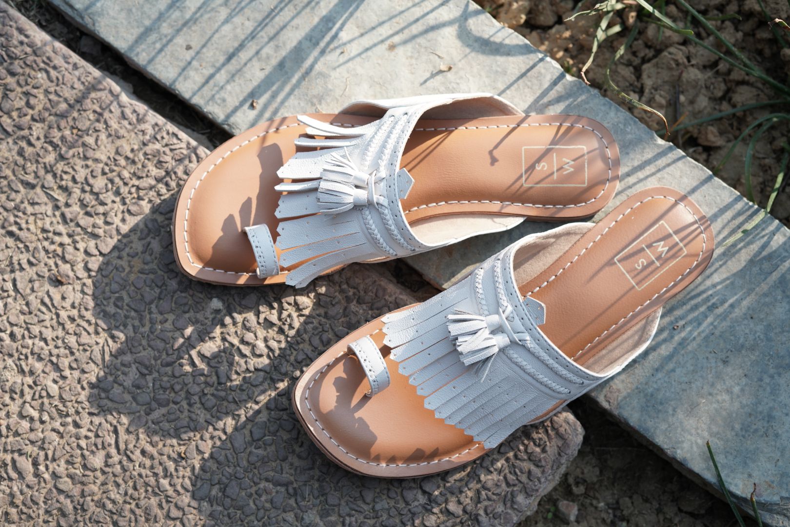 Lady Suzy White Sandal