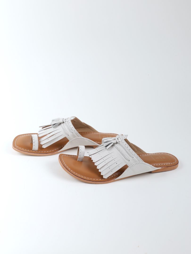 Lady Suzy White Sandal