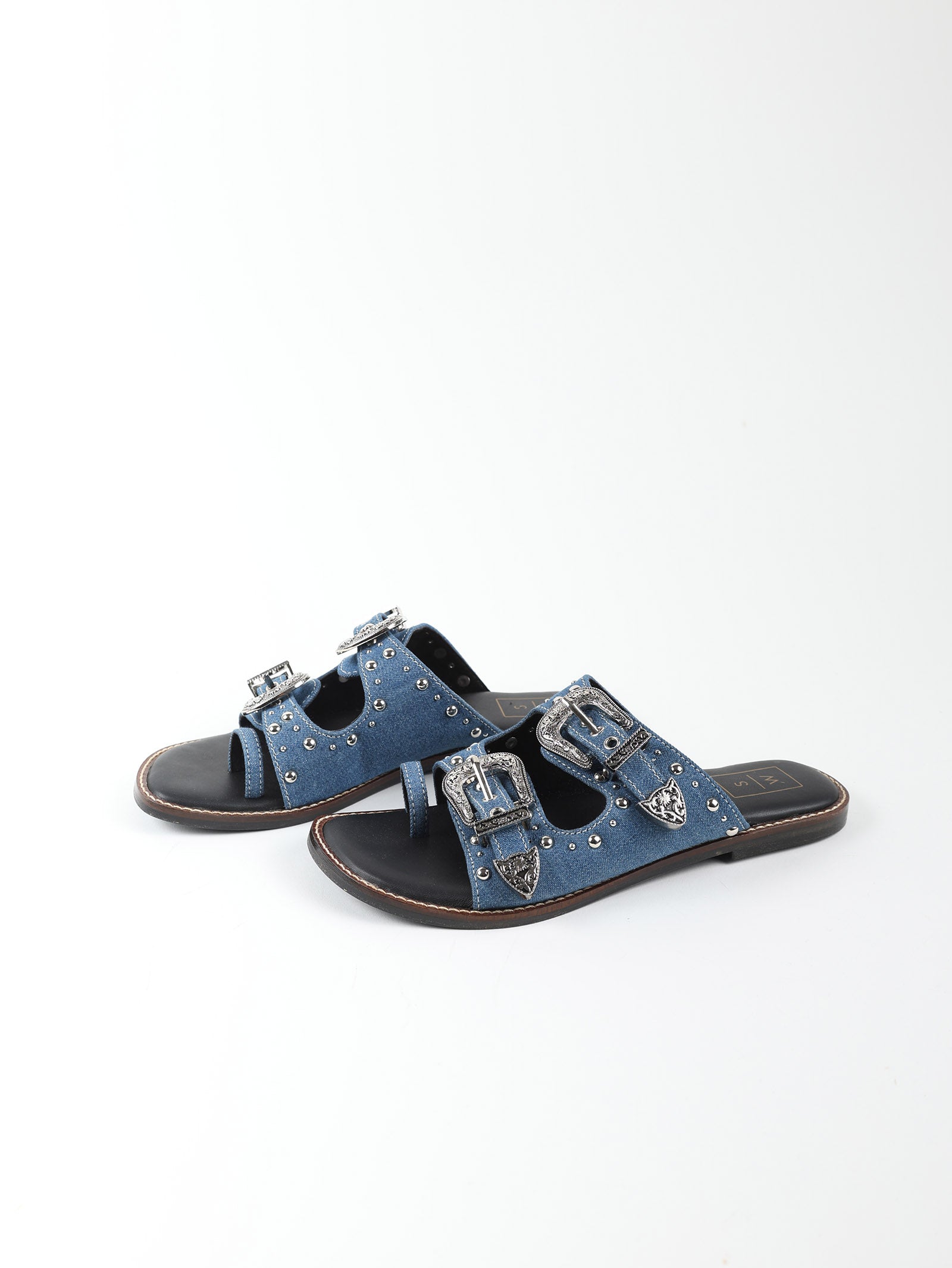 Noreen Denim Sandals