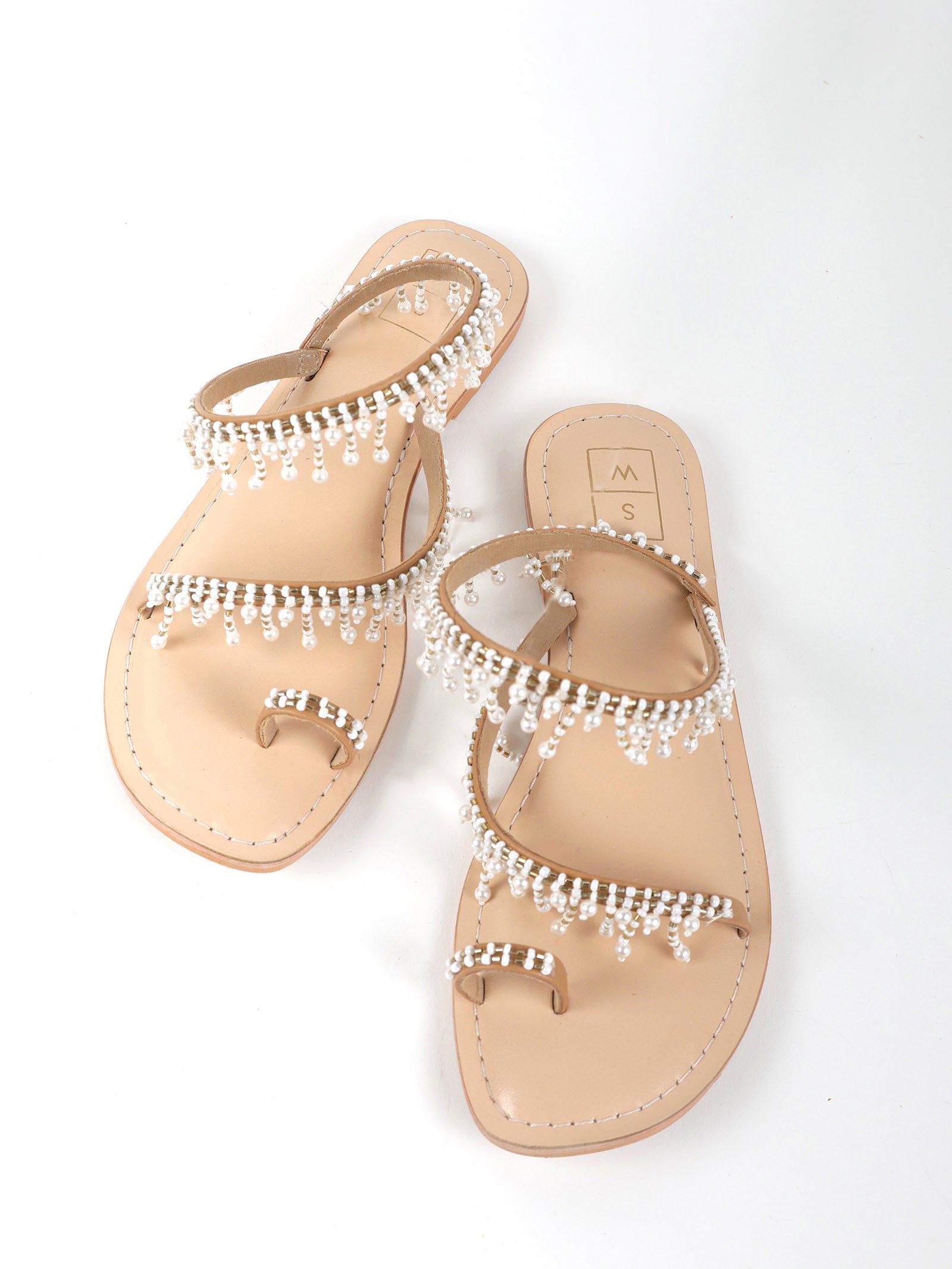 Soha Beaded Sandals