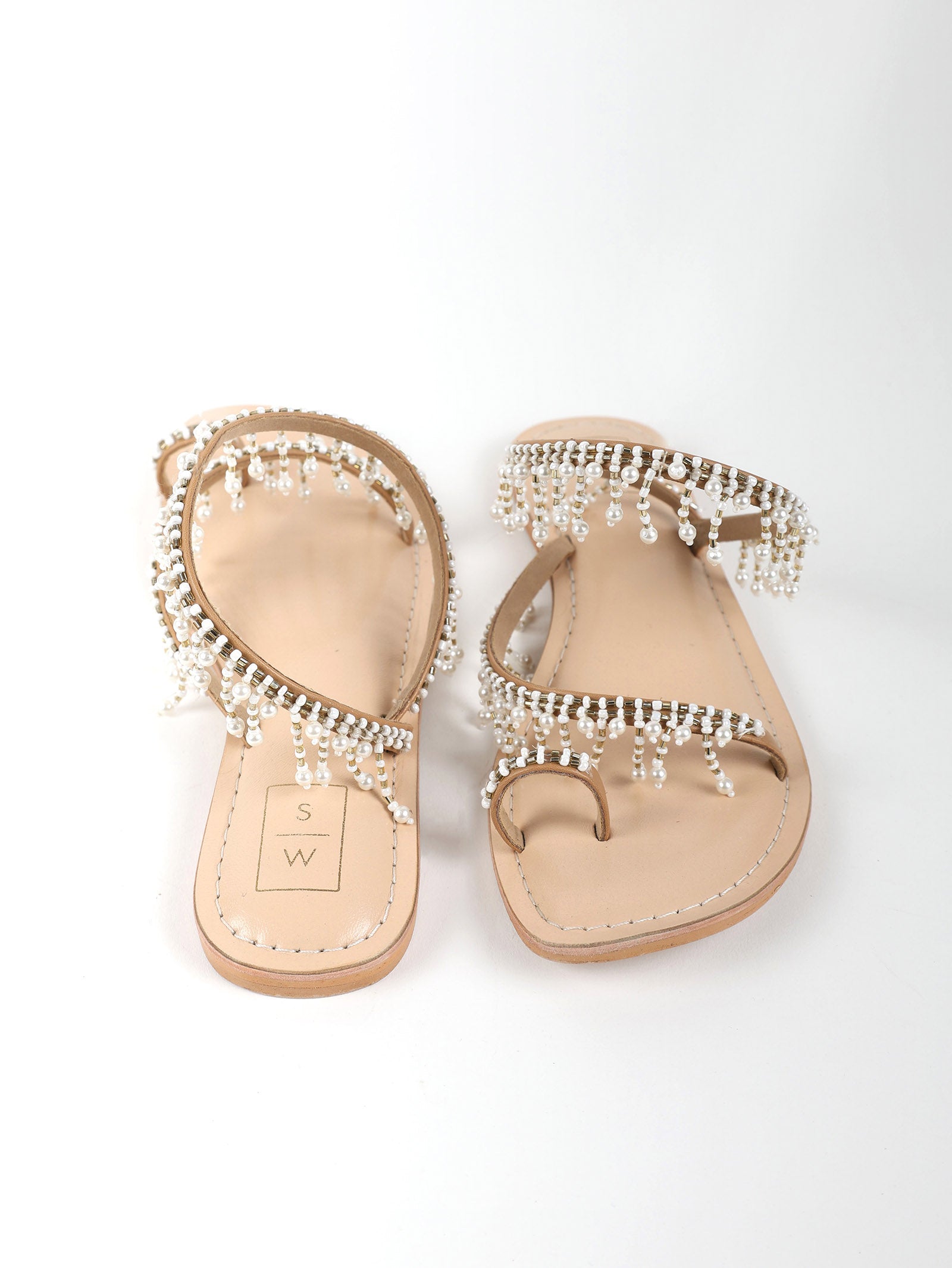 Soha Beaded Sandals