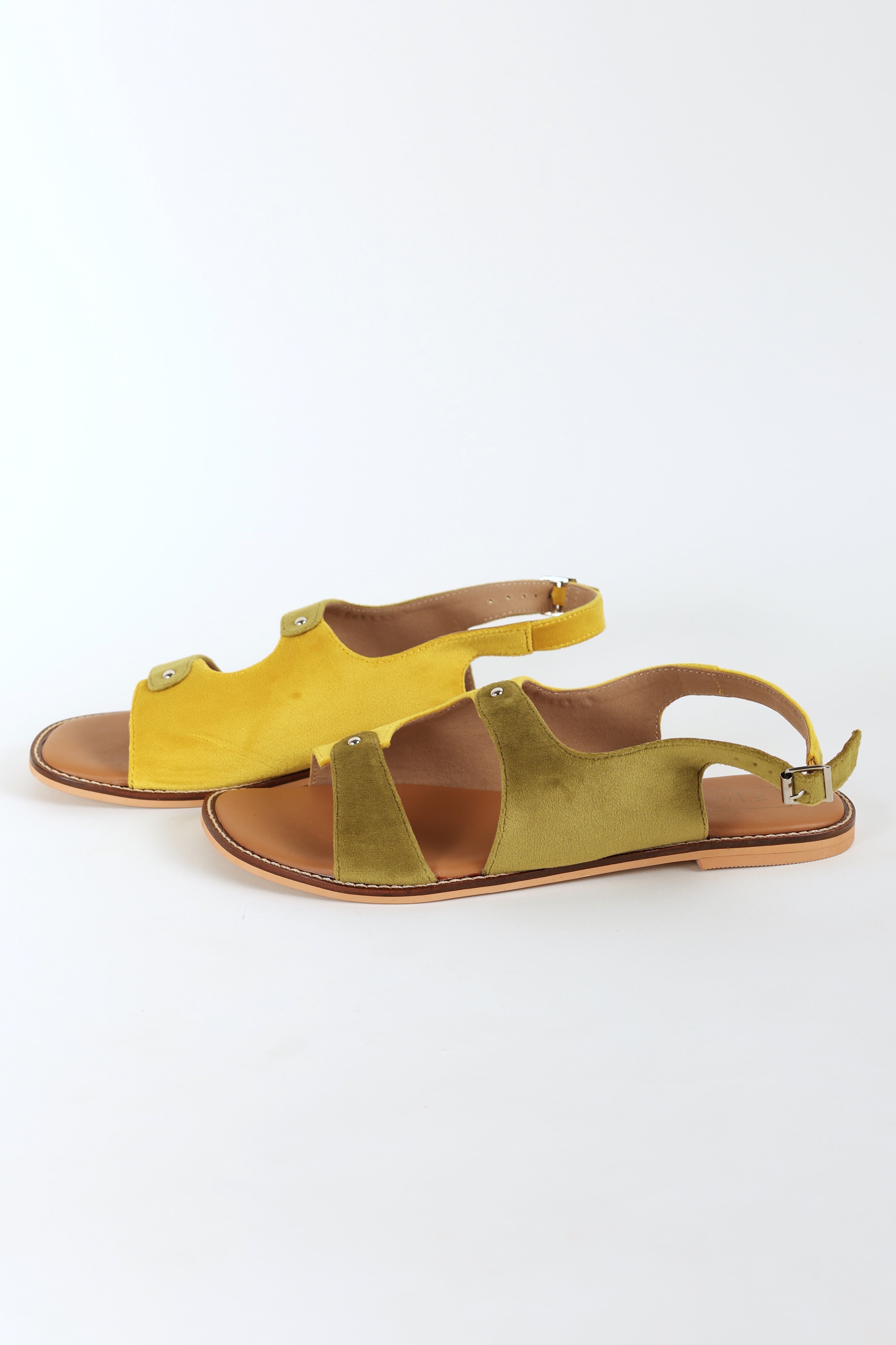 Sally Velvet Sandals