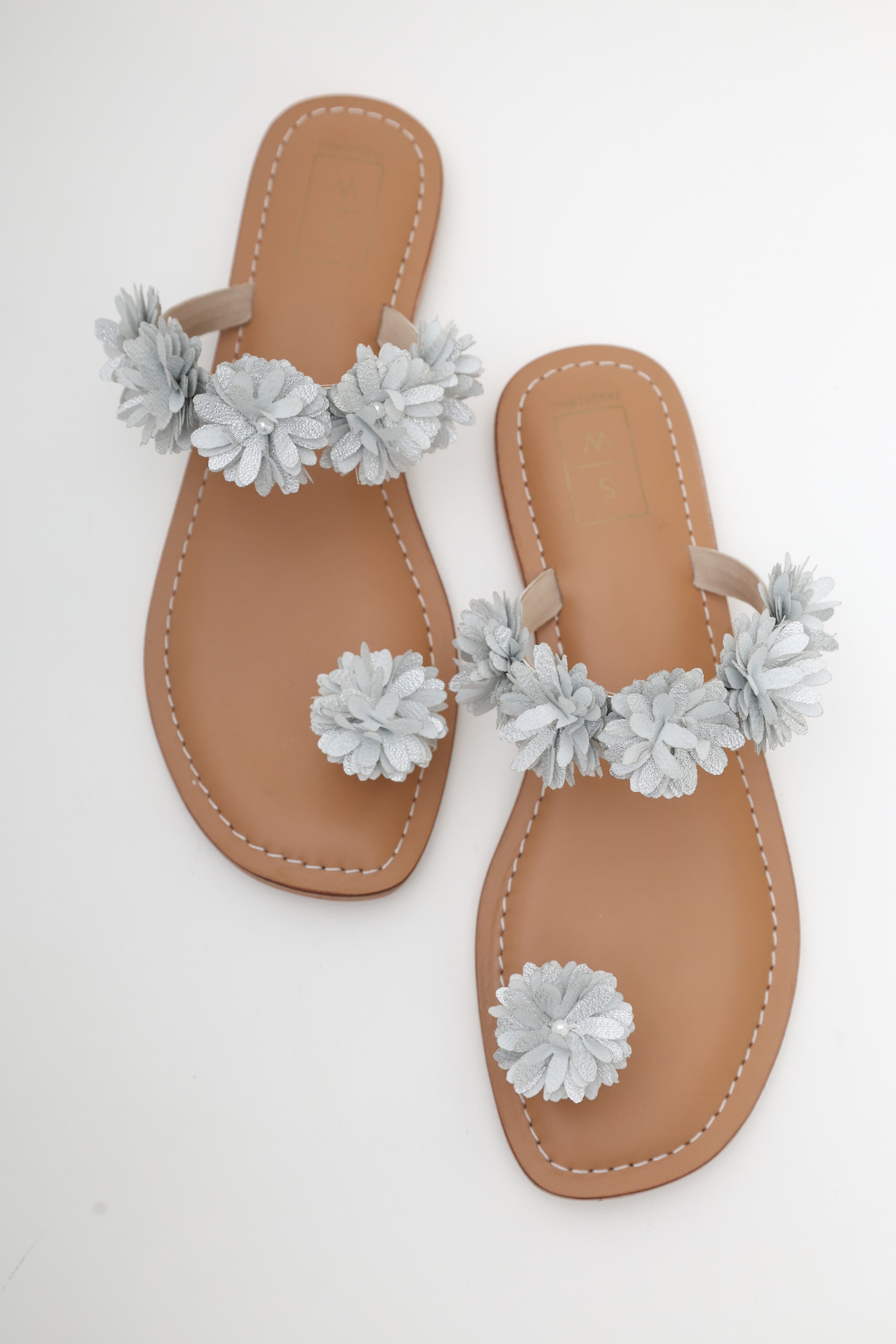 Emily Silver Sandals