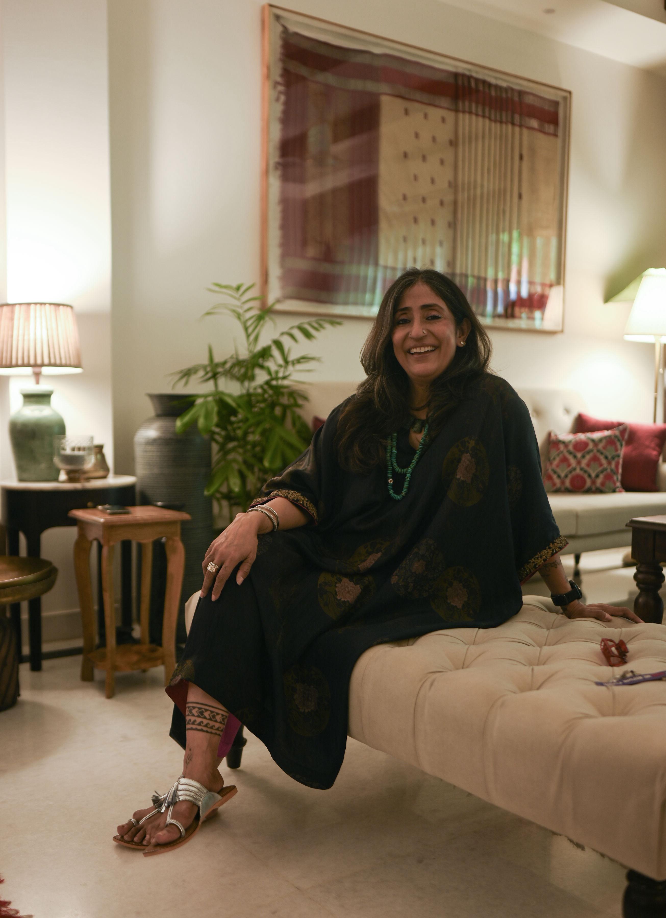 Chandni Silver Tassel Sandal