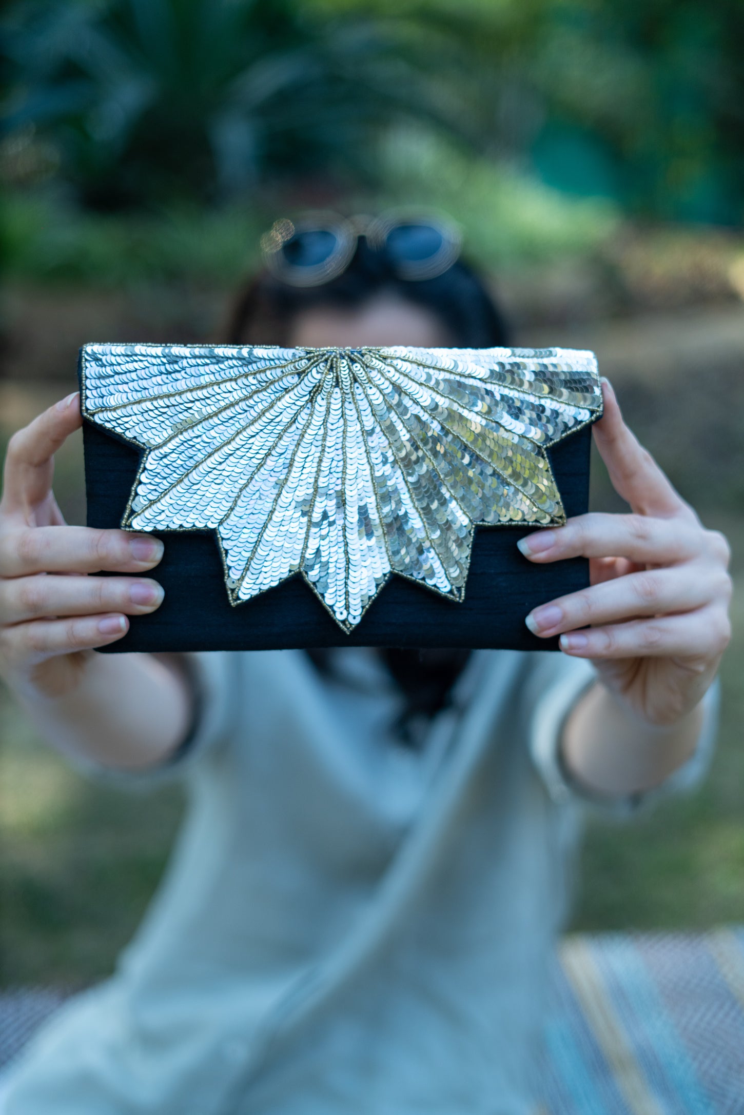 Taylor Black Clutch