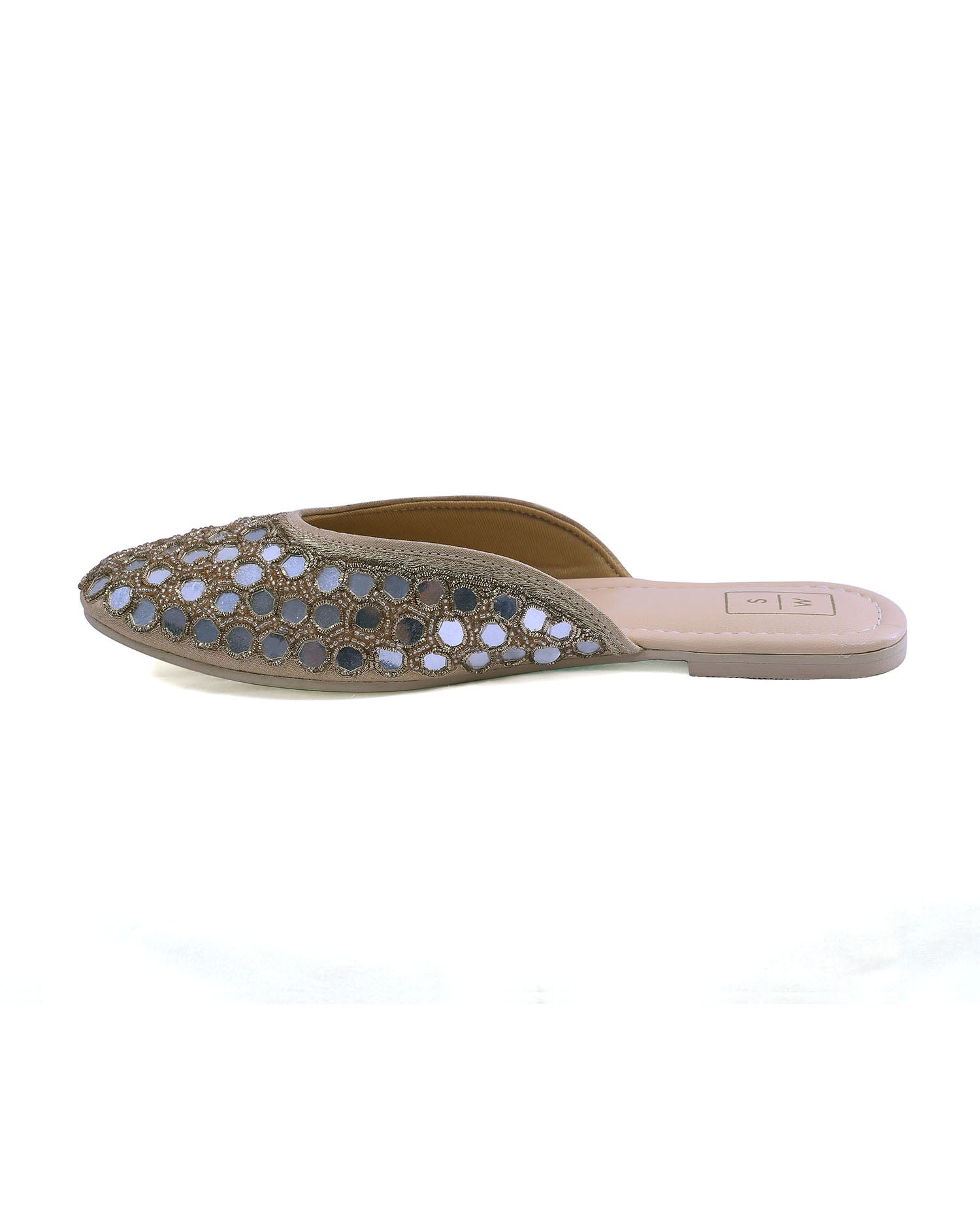 Zeenat Gold Jutti