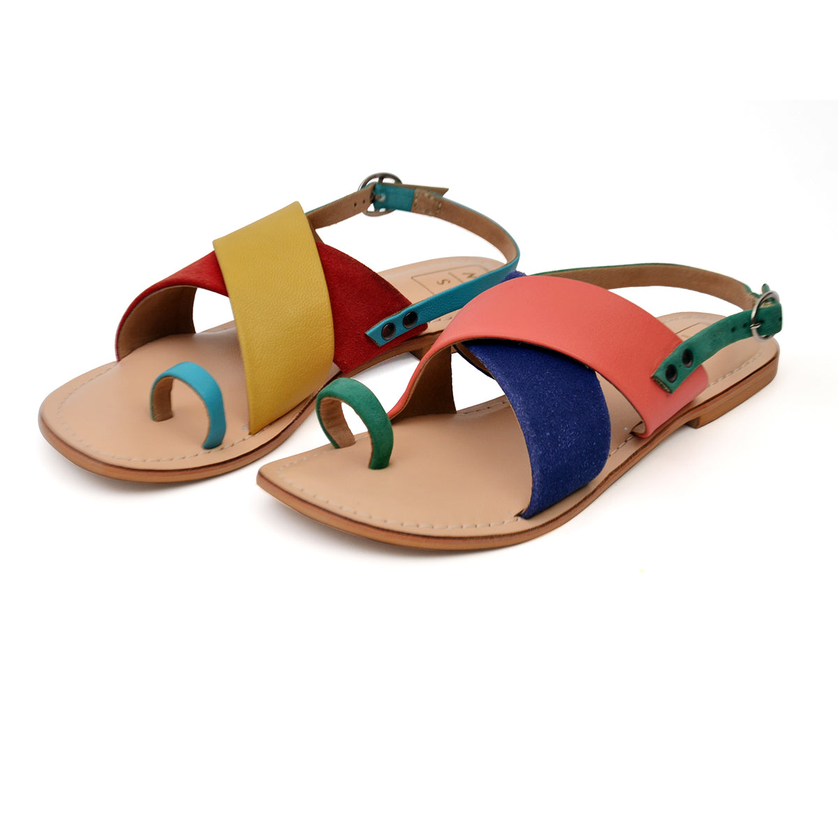 Faiza Broad Strap Sandals