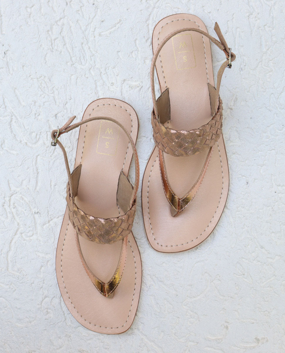 Eltham Sandals - Gold
