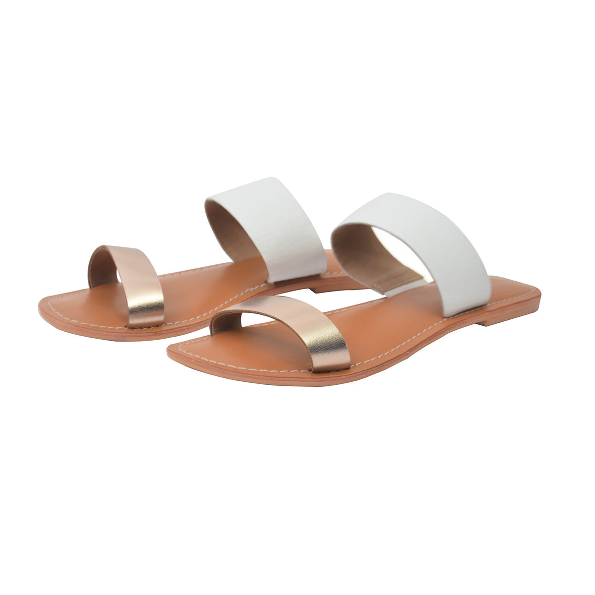 Juno Women Leather Slider