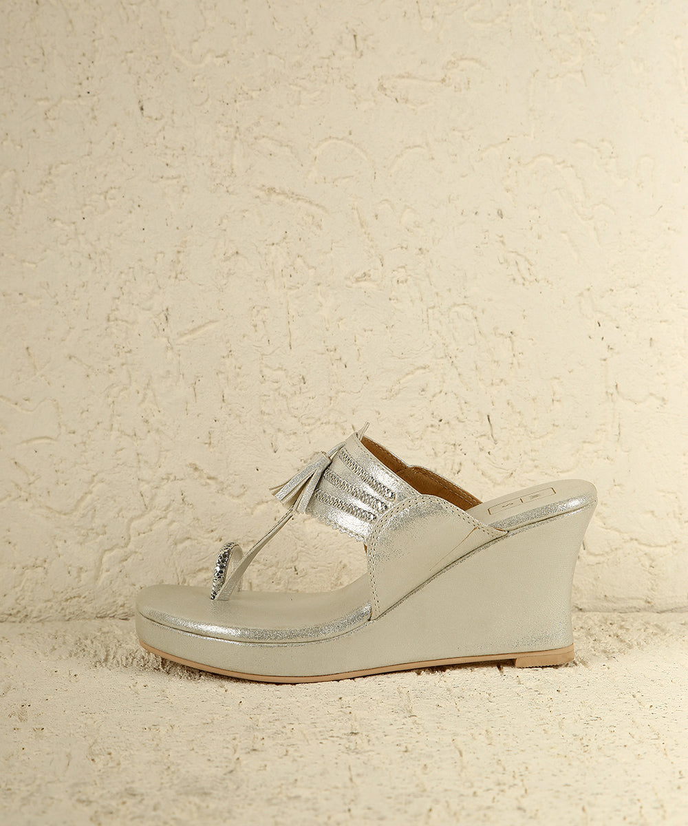 Madhuri Silver Wedges