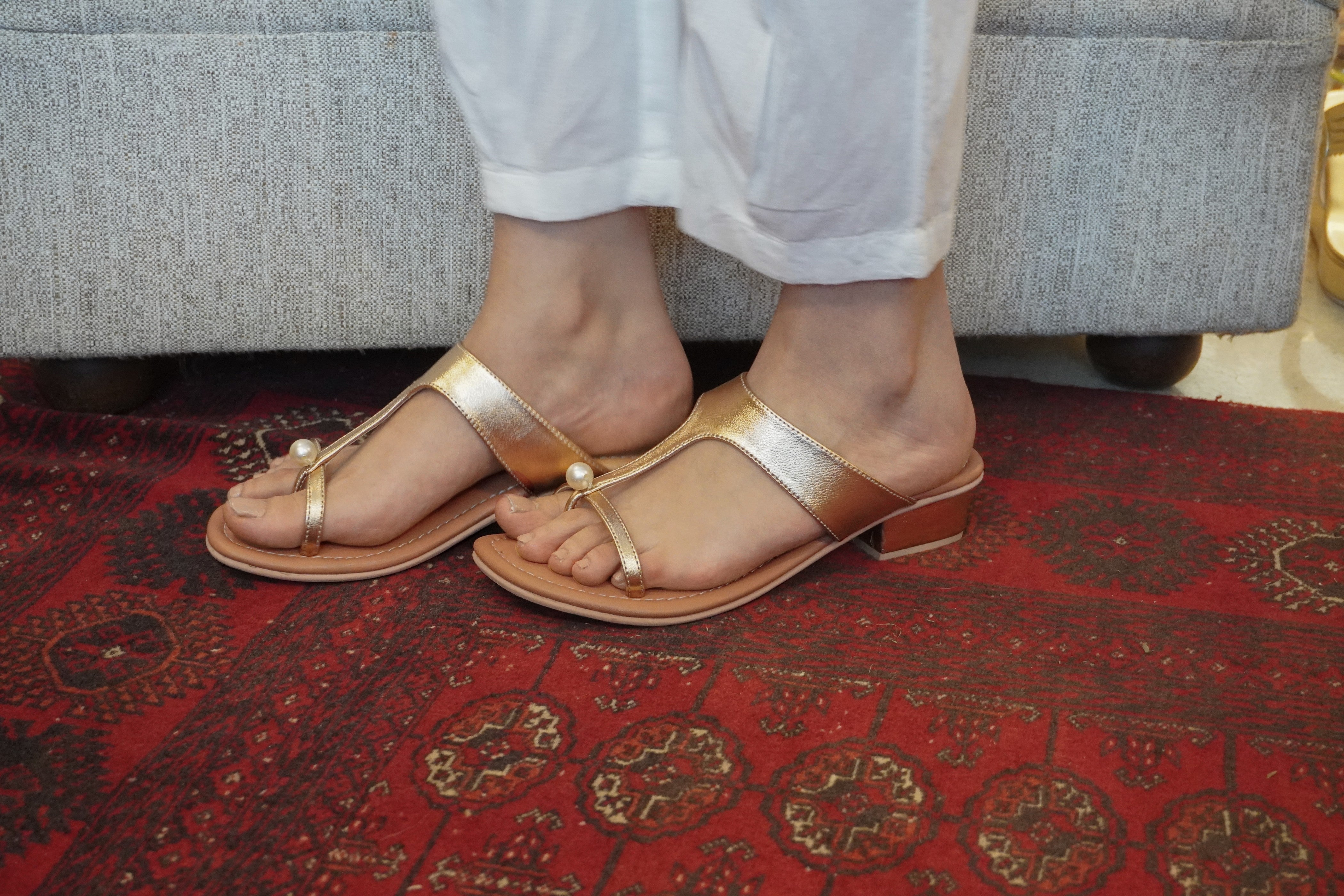 Maggi Small Heel Sandals