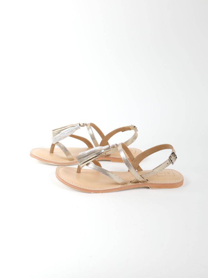 Moira Silver & Gold Sandals