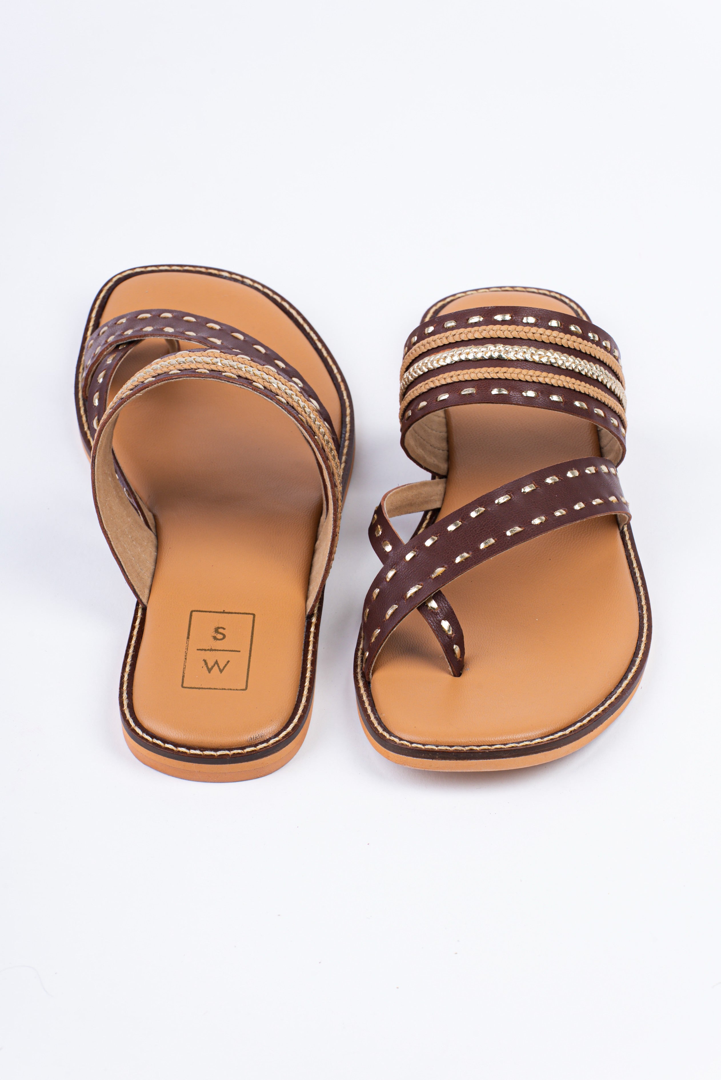 Inca Tan Leather Sandals