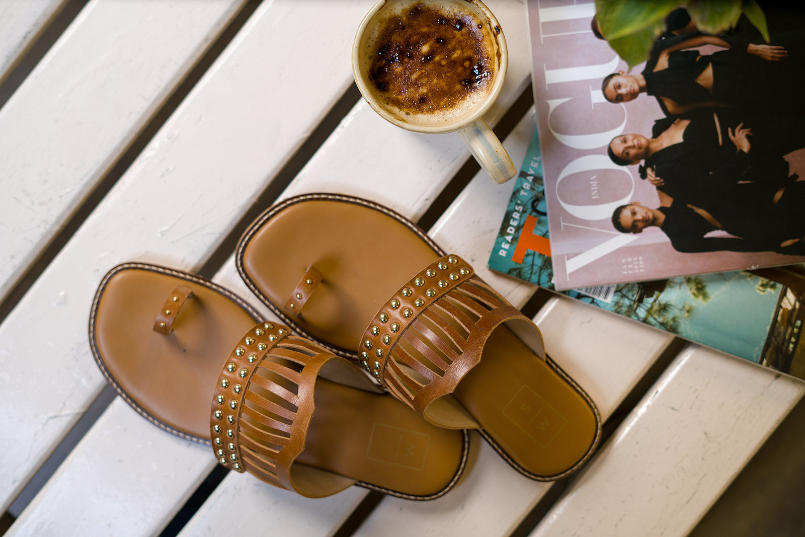 Rani Tan Sandals