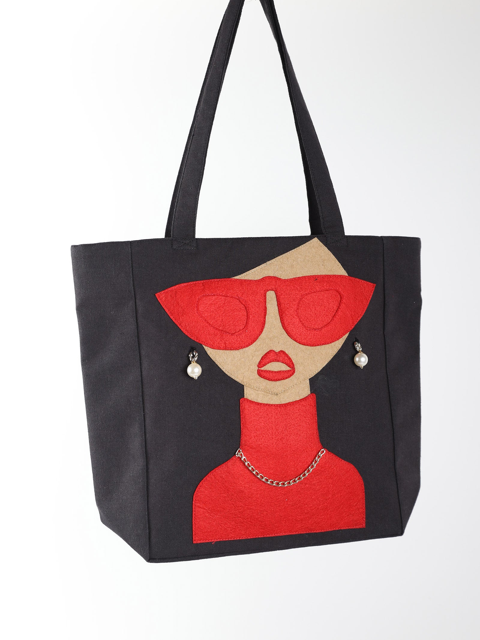 Katy Denim Tote Bag