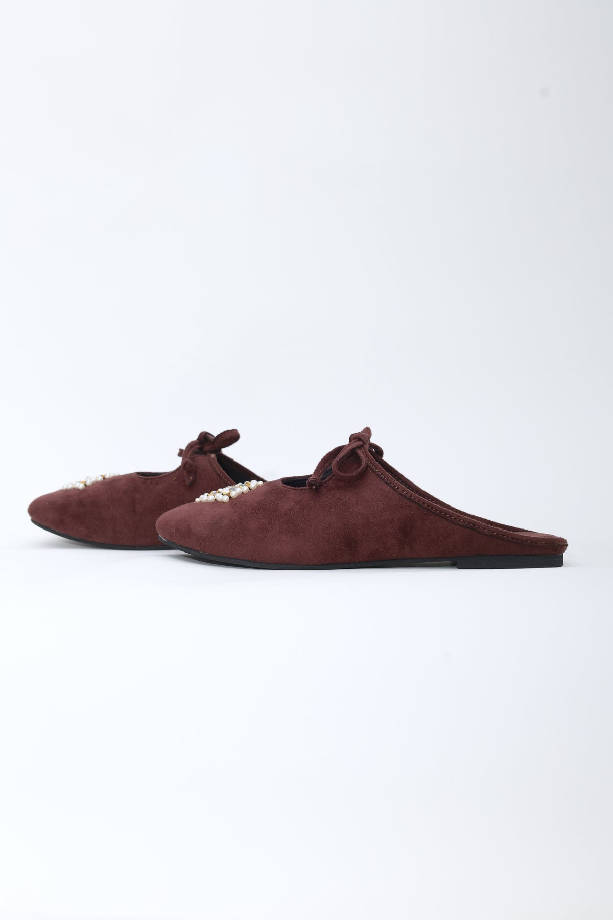 Alma Chocolate Brown Mule Sandals
