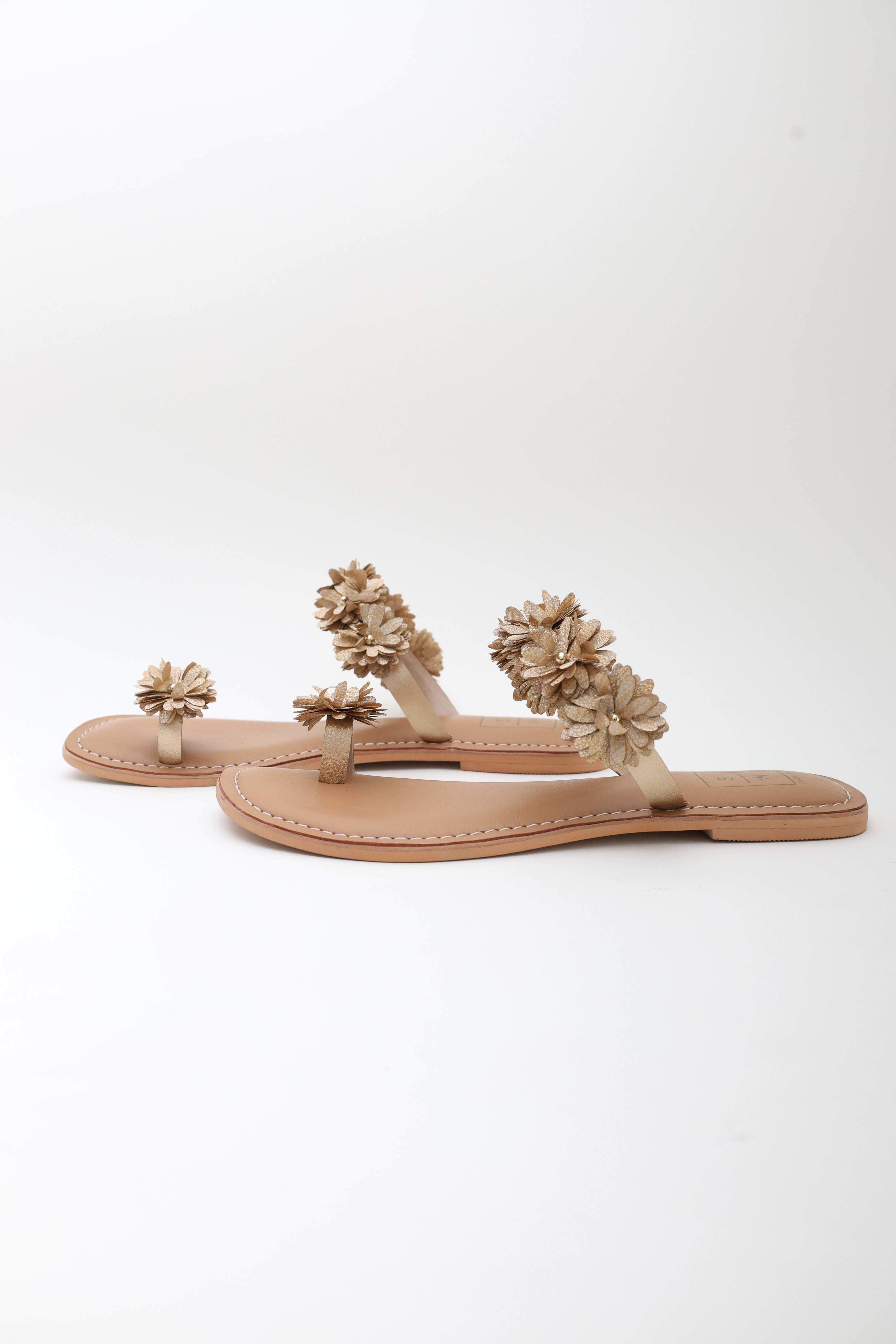 Emily Antique Rose Gold Sandals