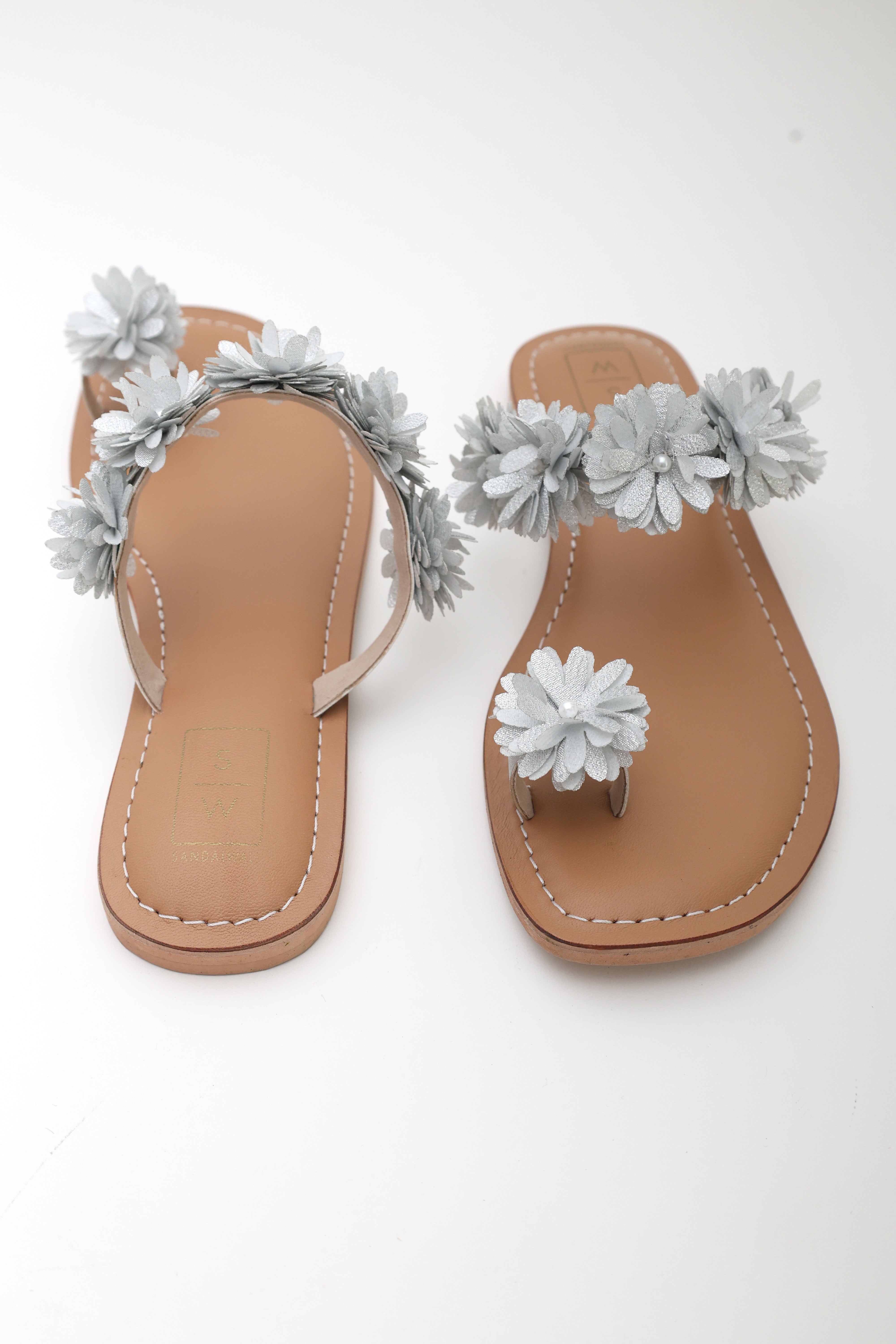Emily Silver Sandals