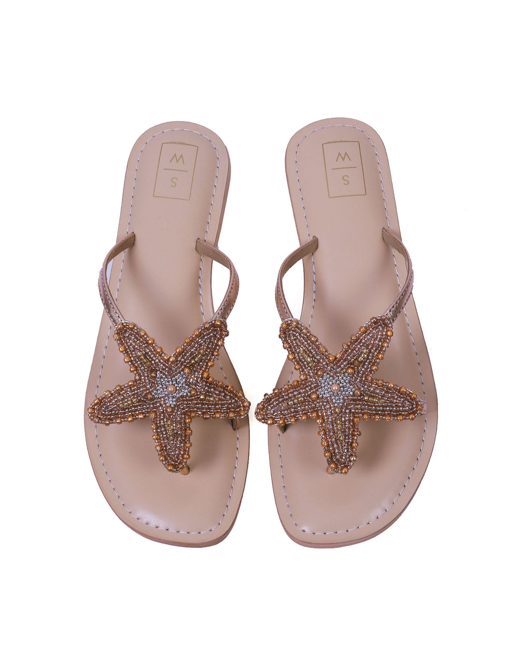 Lucy Rose Gold Starfish Sandal