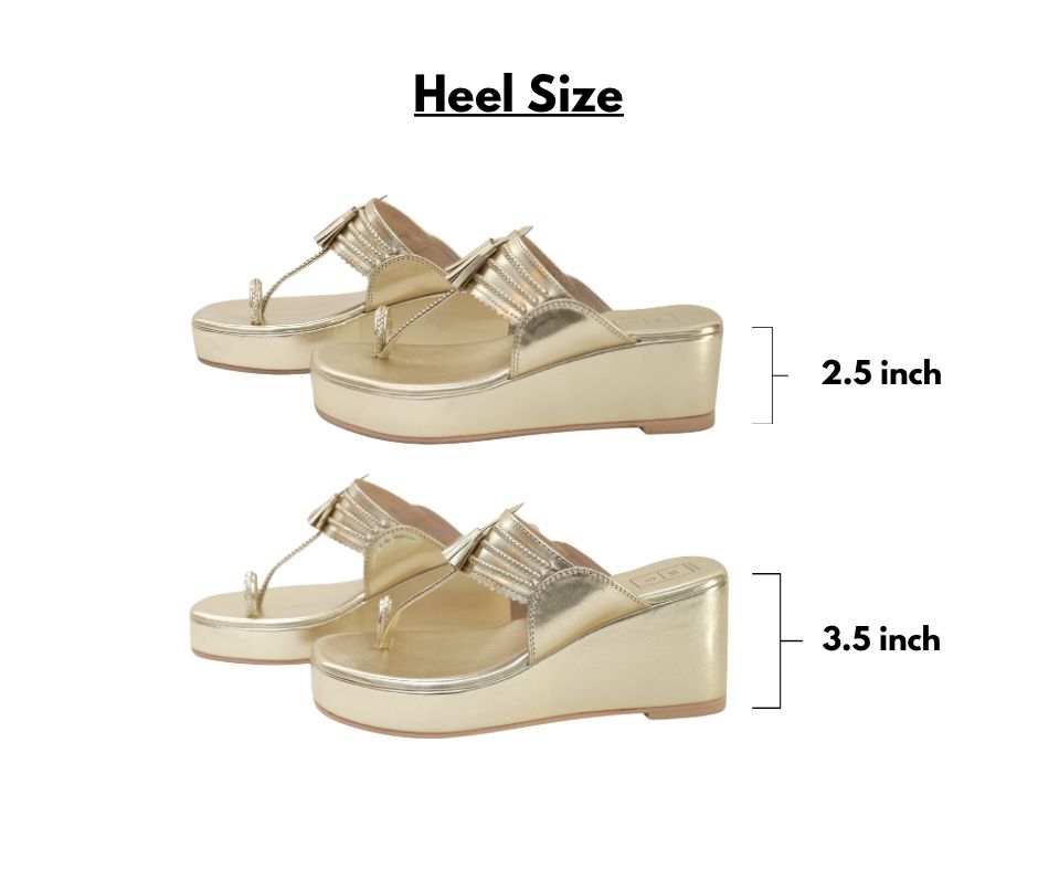 Kumari Poo – Gold Vegan Sandals