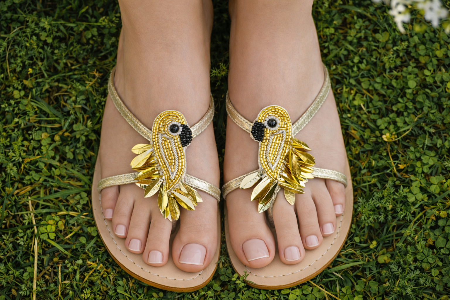 Bobbi Gold Sandals
