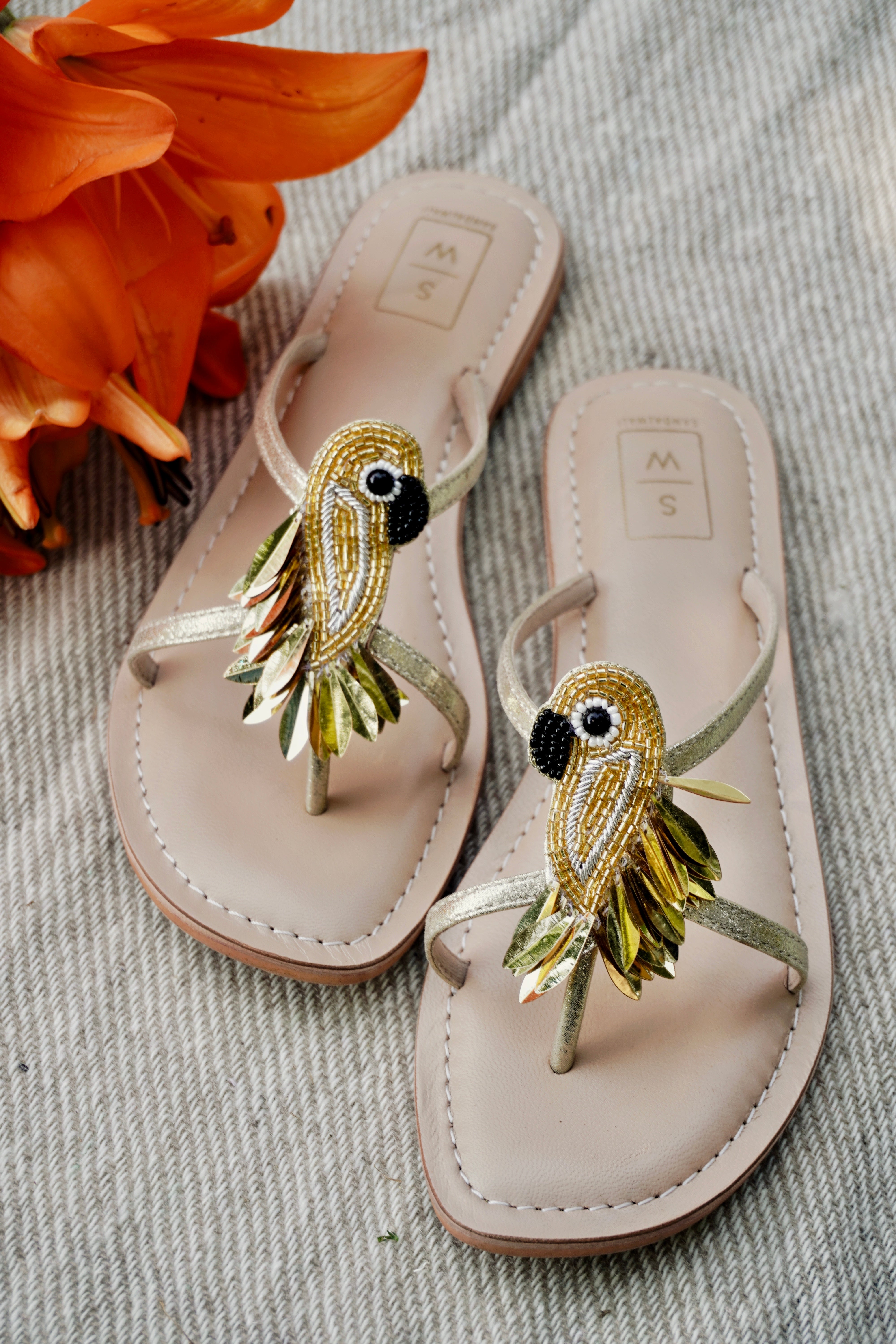 Bobbi Gold Sandals