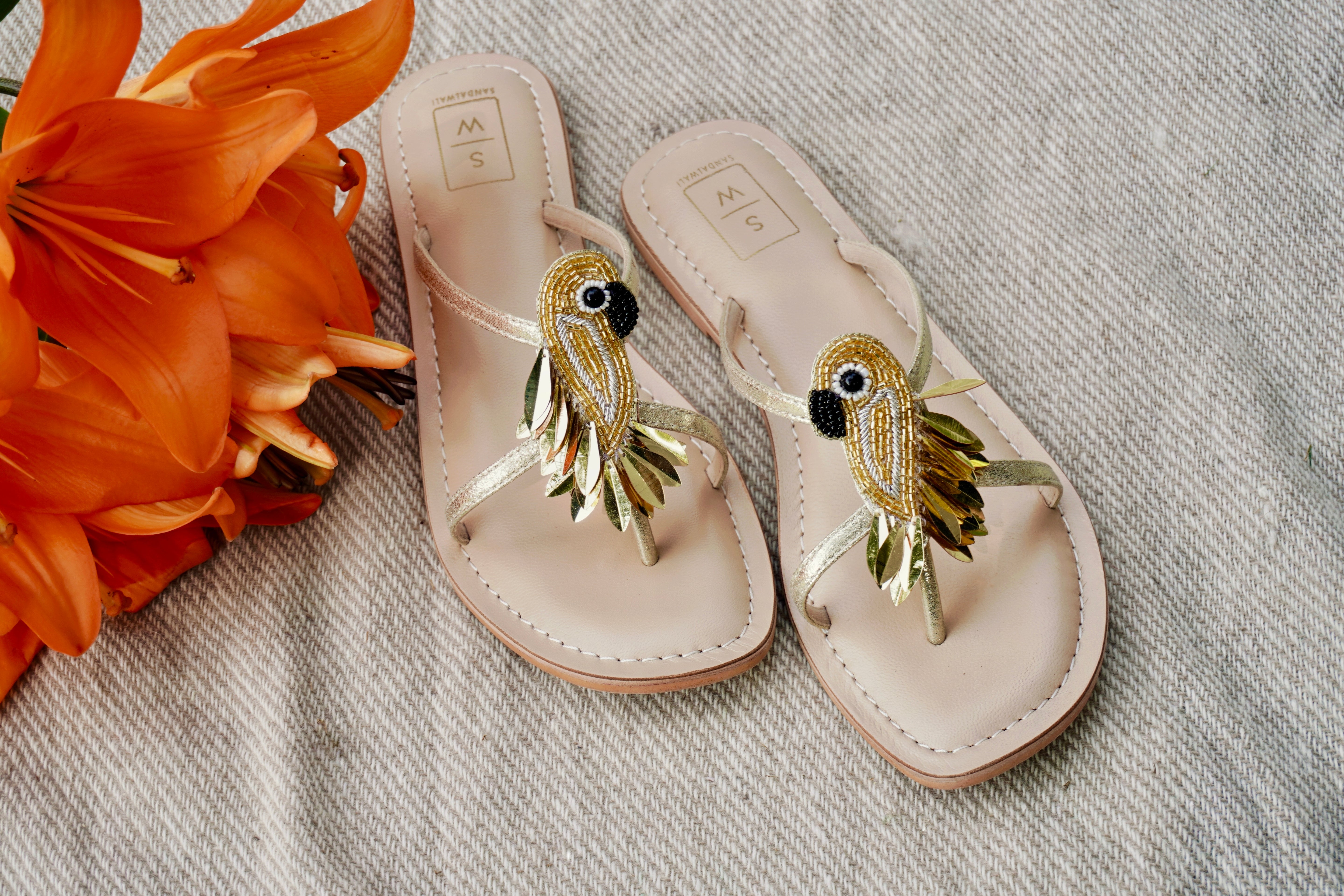 Bobbi Gold Sandals