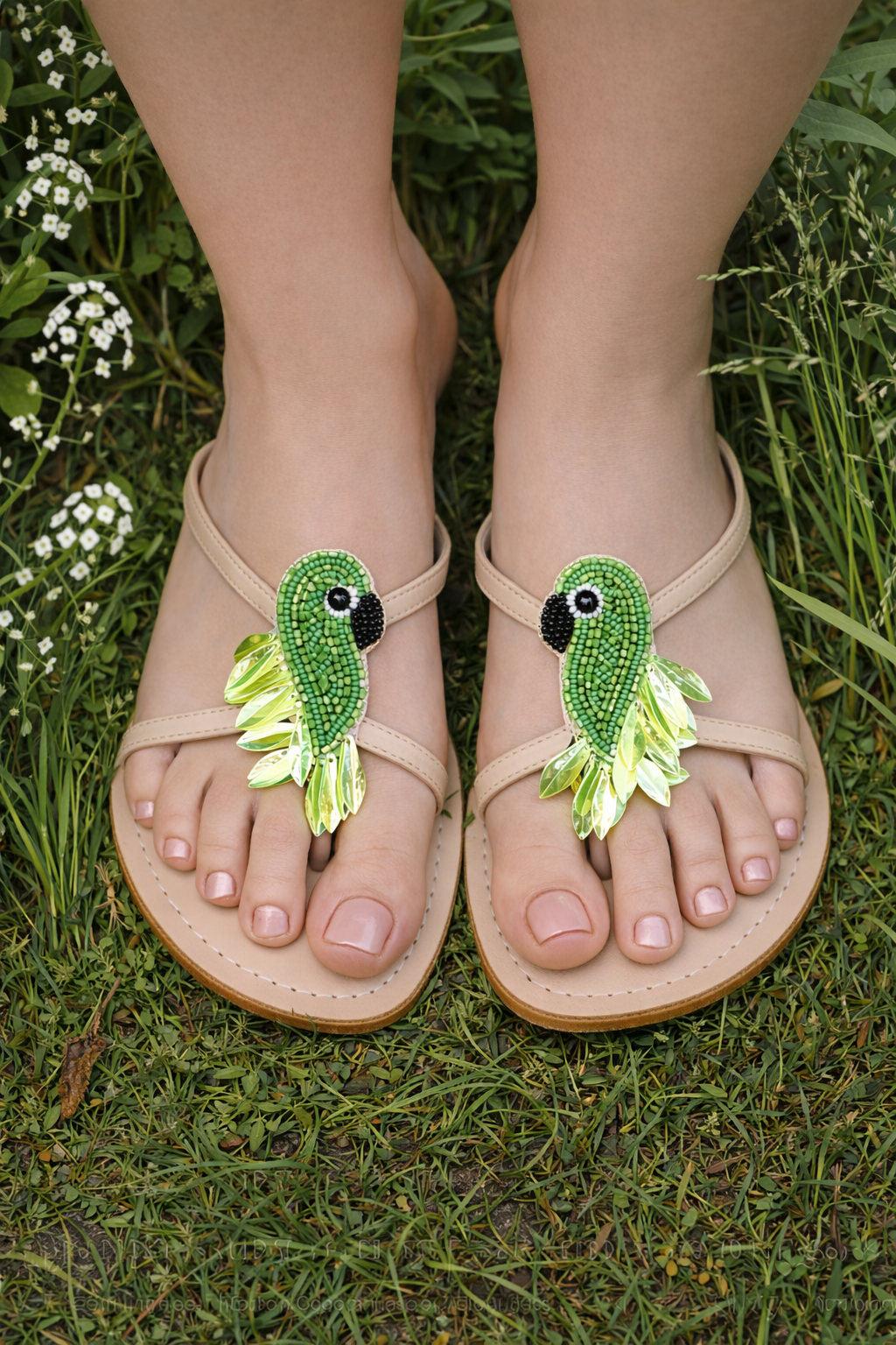 Bobbi Green Sandals