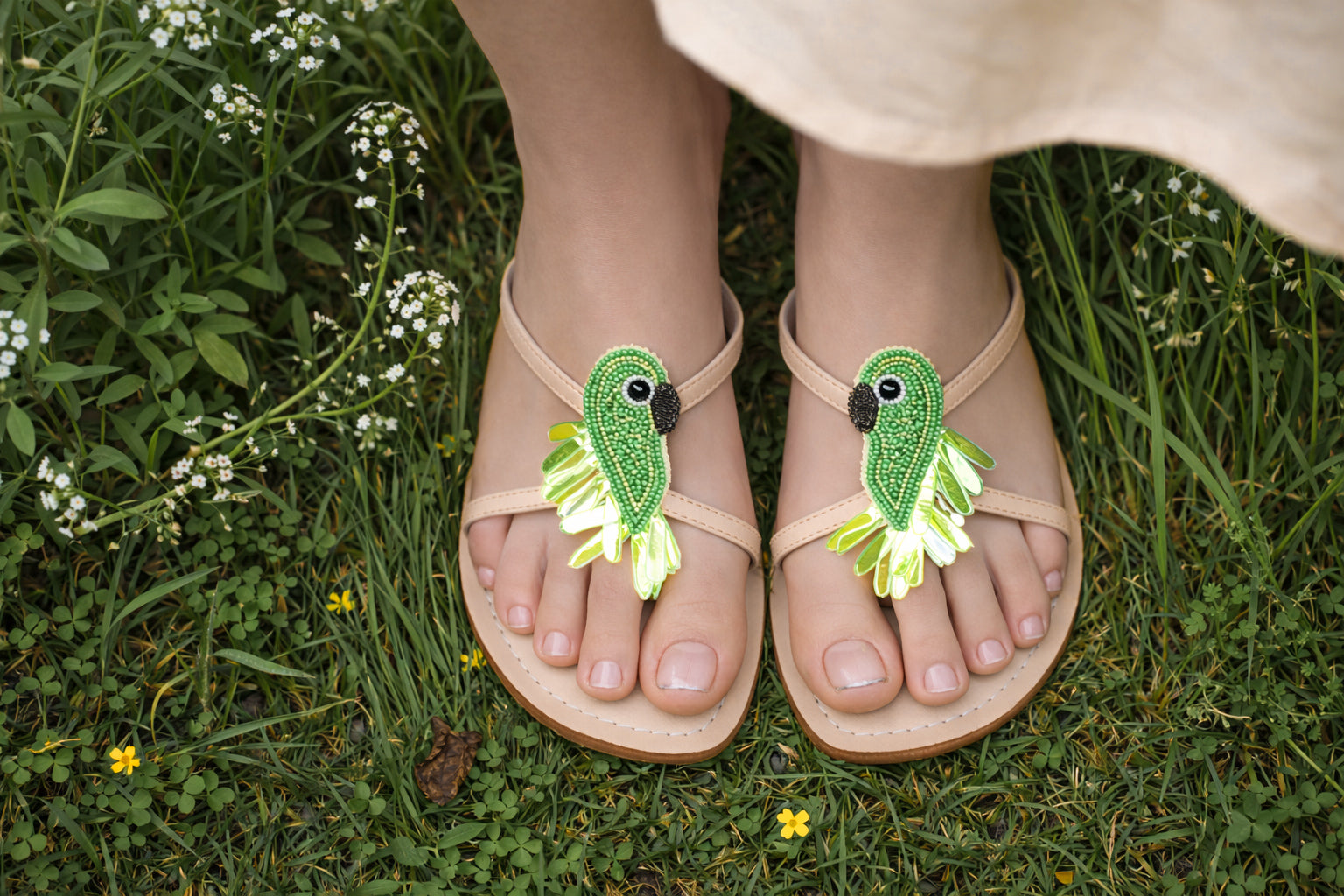 Bobbi Green Sandals