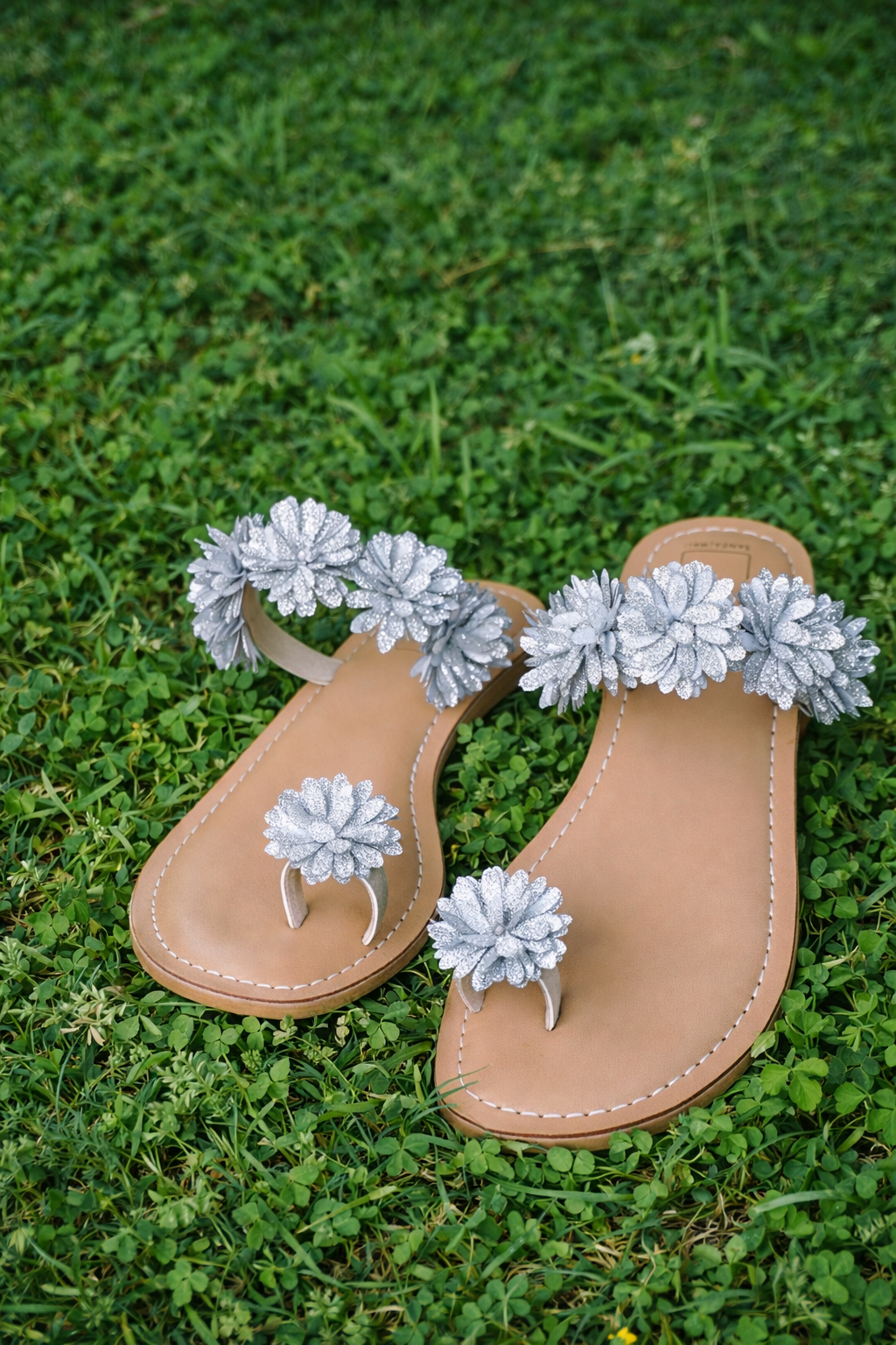 Emily Silver Sandals