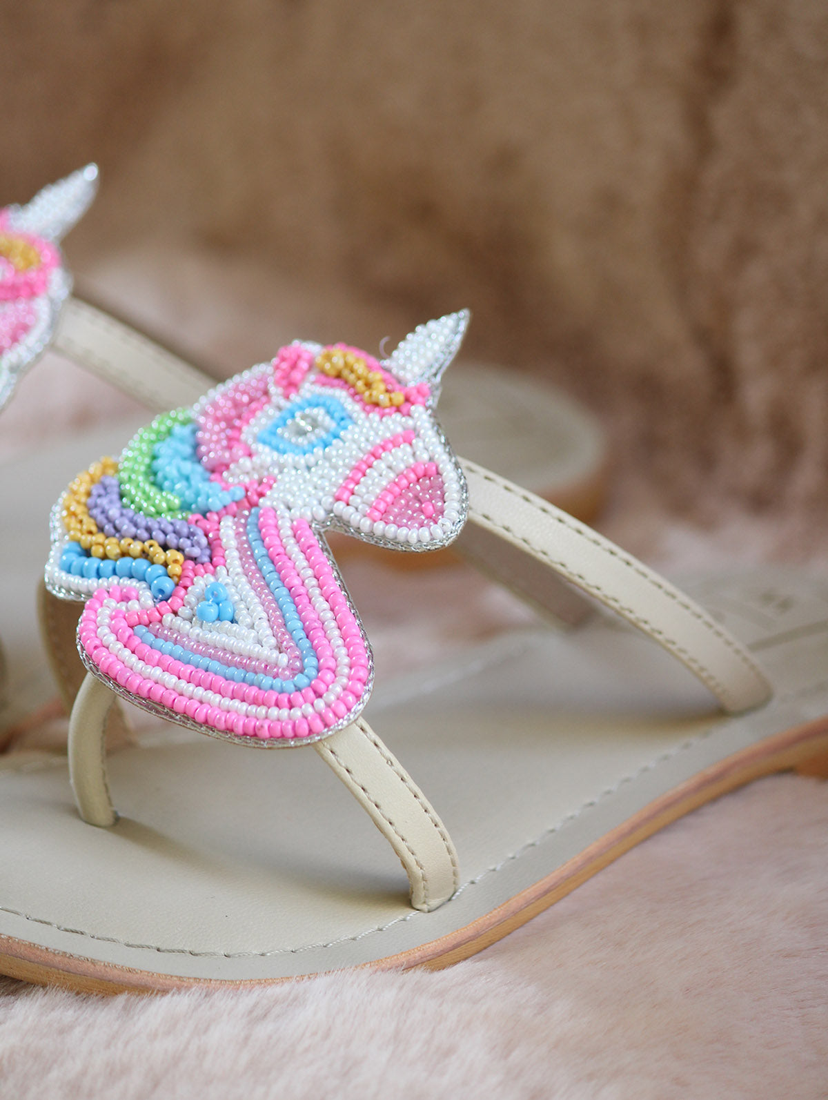 Girls hot sale unicorn sandals