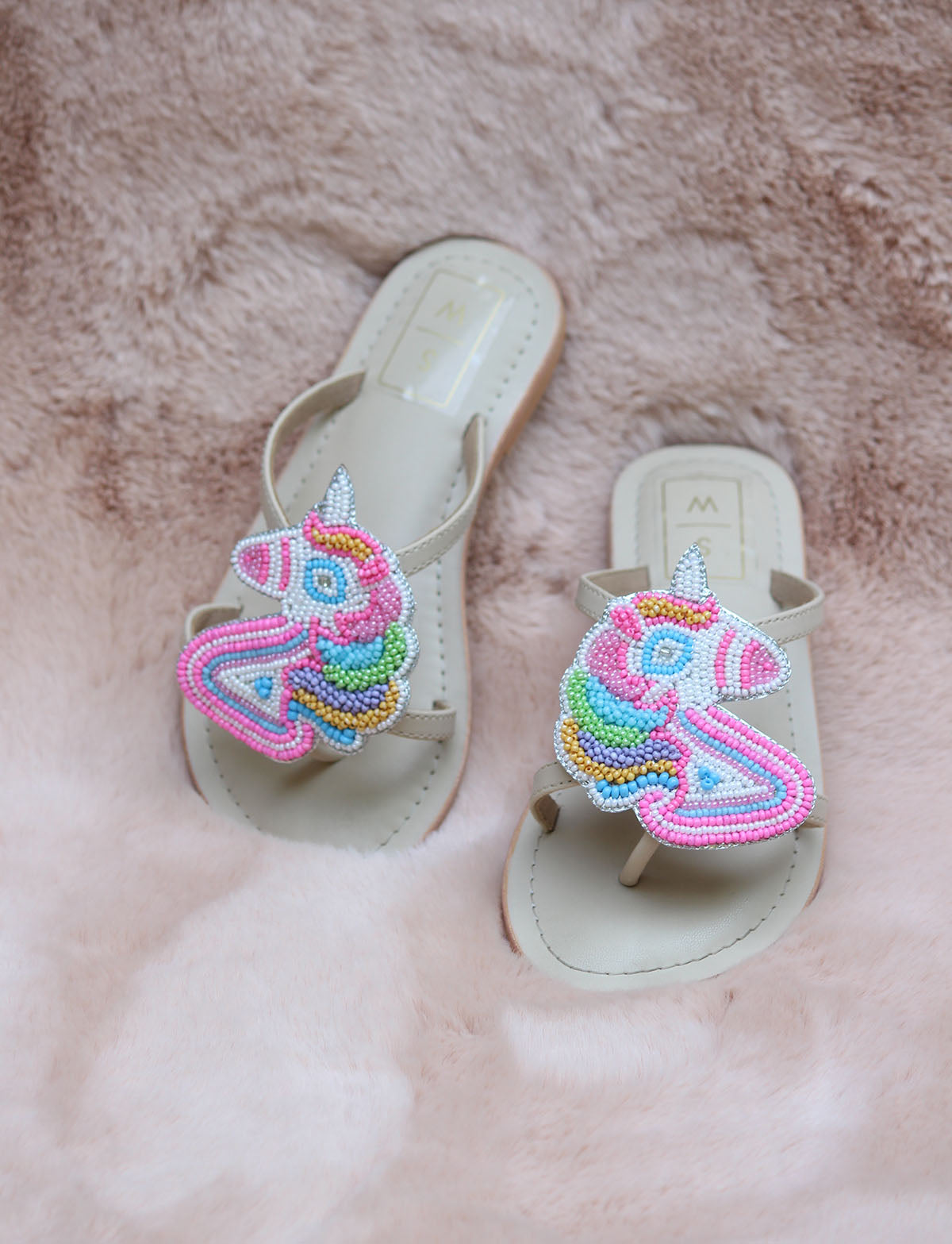 Unicorn flip best sale flops for girls